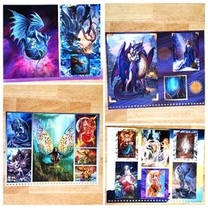 Fantasy Dragon Wall Art Poster Print